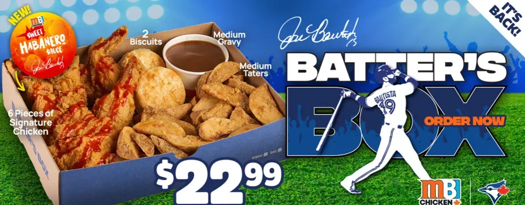 Mary Brown’s Chicken Batter’s Box 2025 with New Twist!