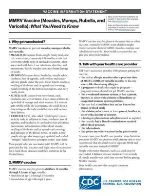 MMRV Vaccine Guidelines: New Recommendations Before Age 4